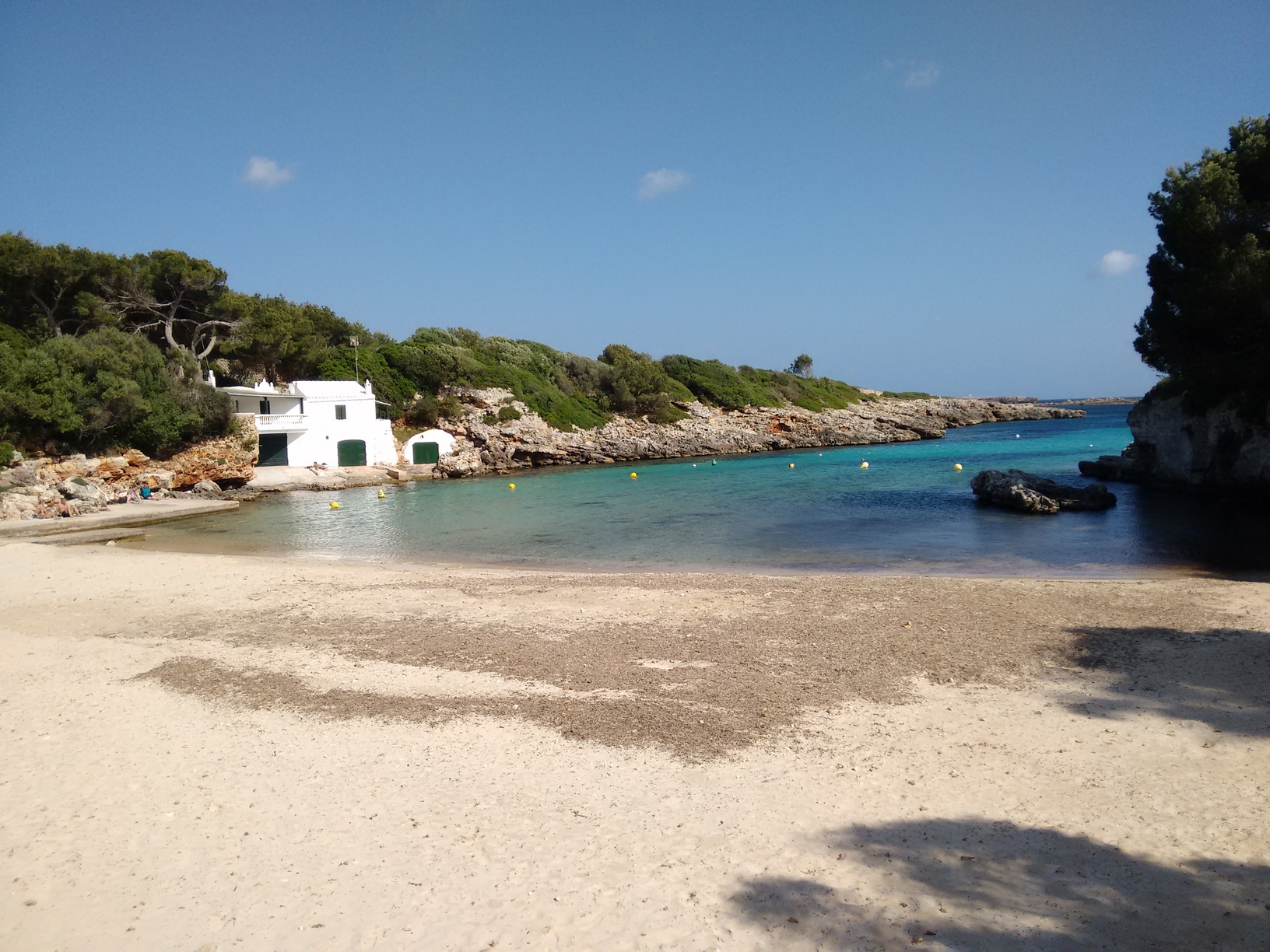 Beach of S'Algar in Menorca