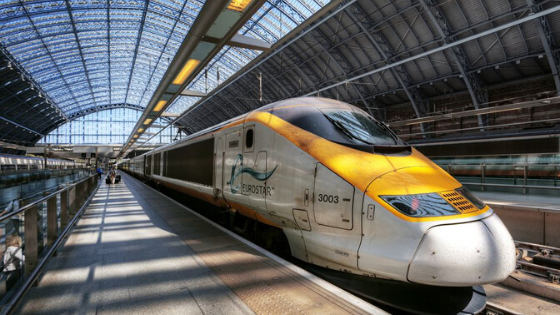 Eurostar in London St. Pancras