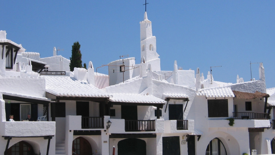 Binibeca Vell in Menorca