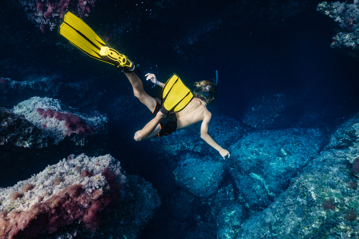 snorkelling menorca