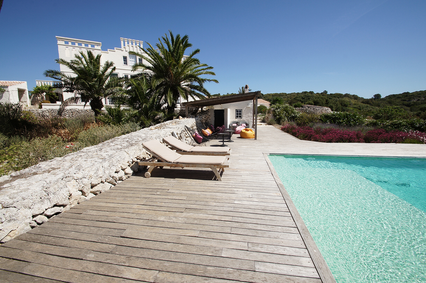 Exclusive and private 5 star villa to rent in Menorca