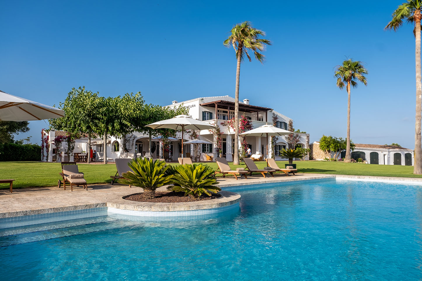 Ultra luxury villa to rent in menorca. Past guests include Michelle Obama.