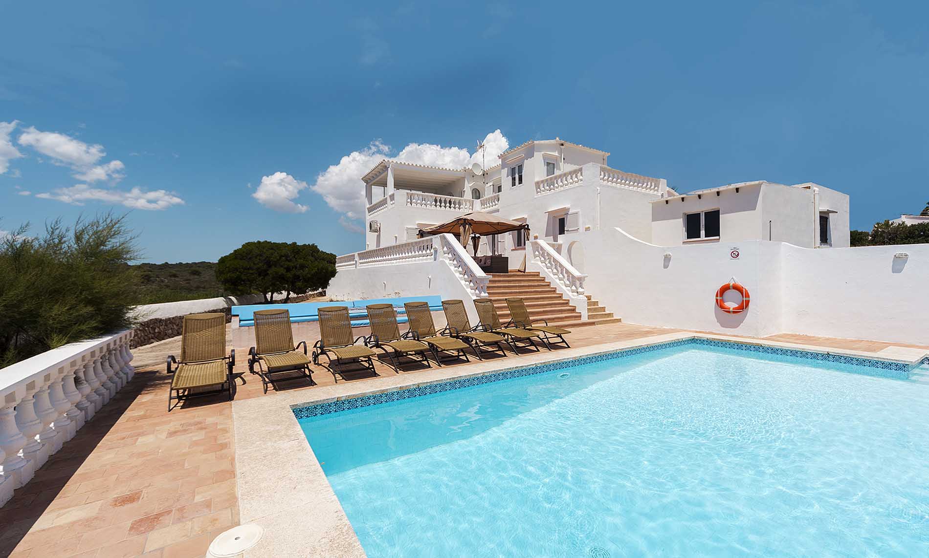 Impressive coastal villa in Es Canutell