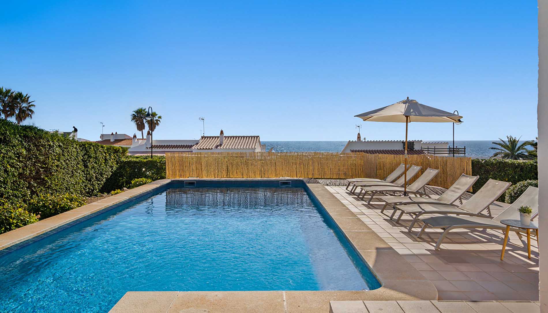 Family villa with private pool in Binibeca, Menorca