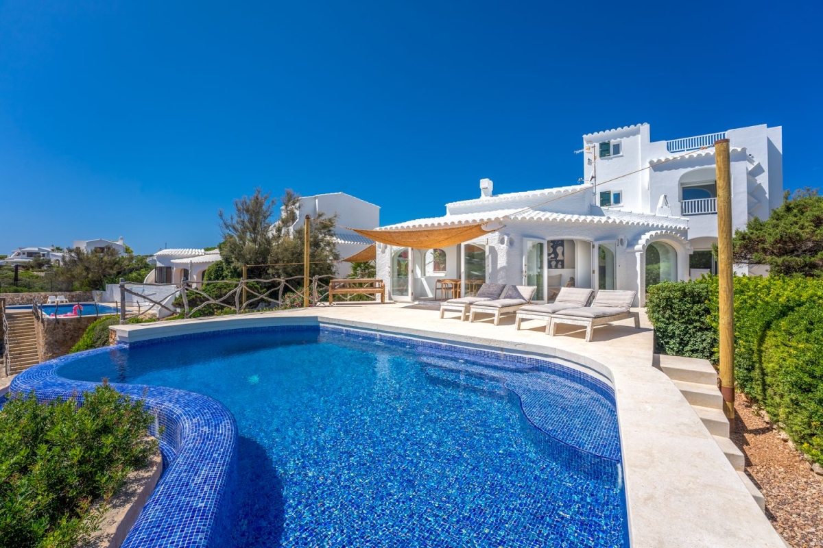 Villas with private pool in Cala Morell