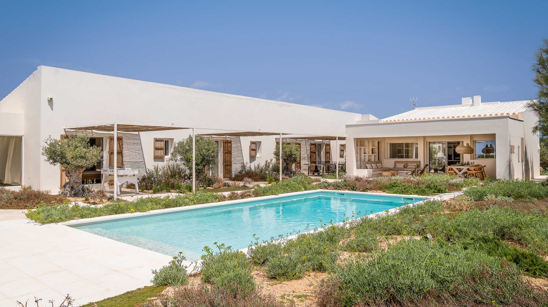 Villas with pools in Cap d'en Font